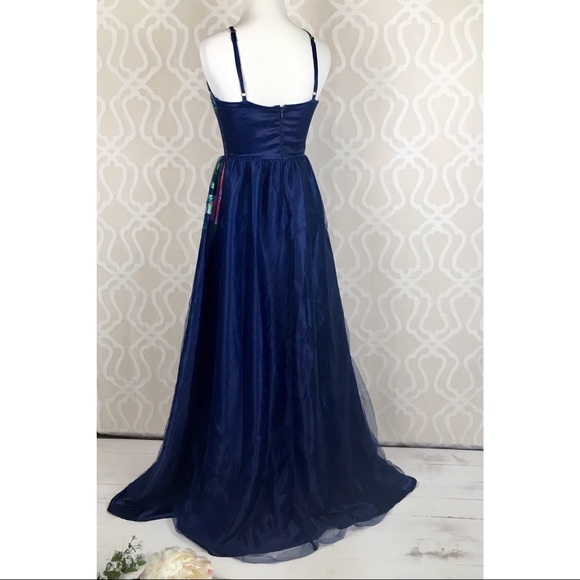 *LAST ONE* Tulle and Roses Formal Maxi Dress - Picture 3 of 8